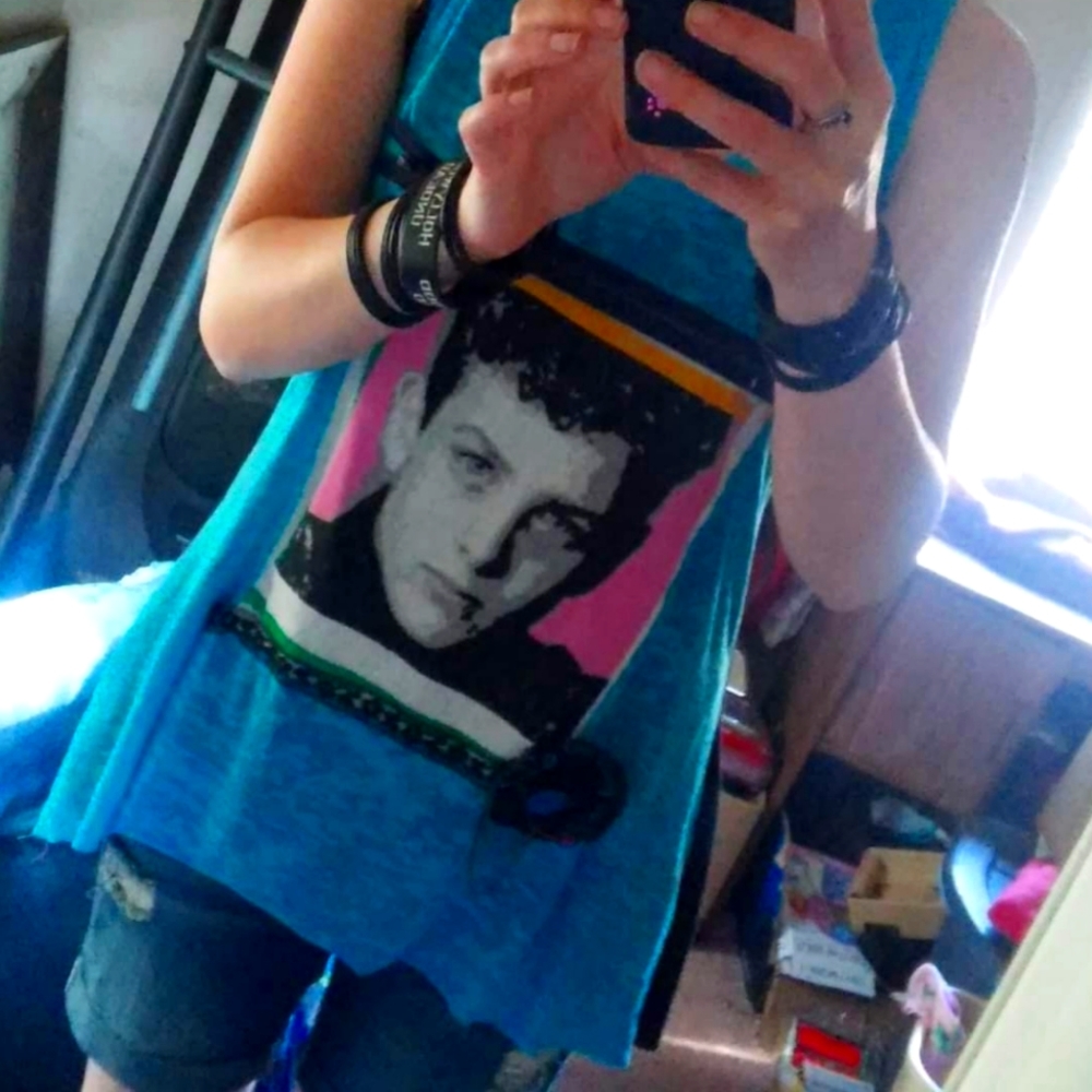 Lightweight Joey McIntyre tank top